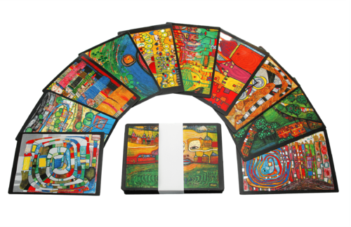 Hundertwasser Art-Card-Set