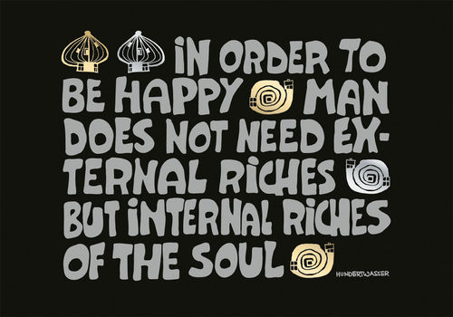 IN ORDER TO BE HAPPY ...