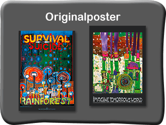Hundertwasser Originalposter
