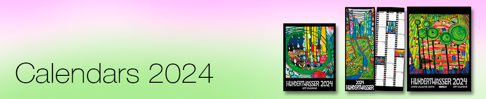Hundertwasser Calendar 2024