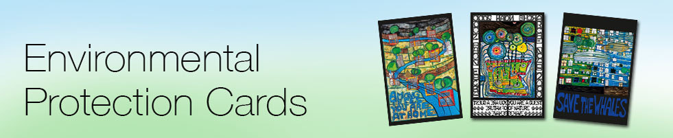 Hundertwasser Environmental Protection Cards